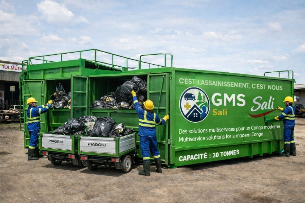 Collecte et chargement des déchets